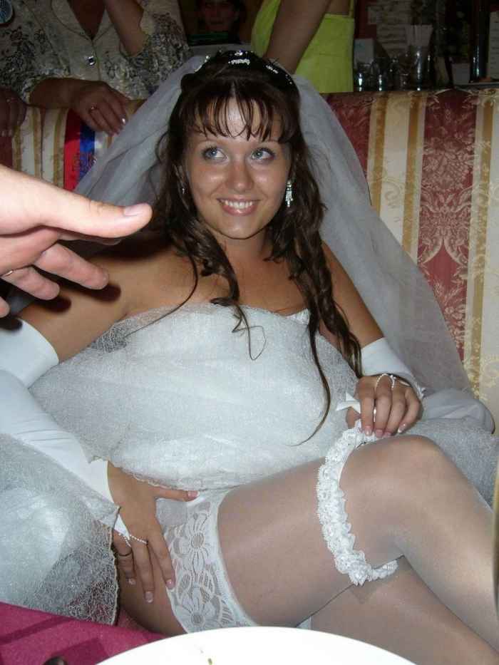 Пикантные фото невест, готовящихся к свадьбе