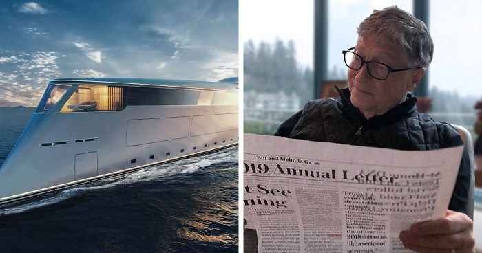 Новая яхта Билла Гейтса за 645 миллионов долларов