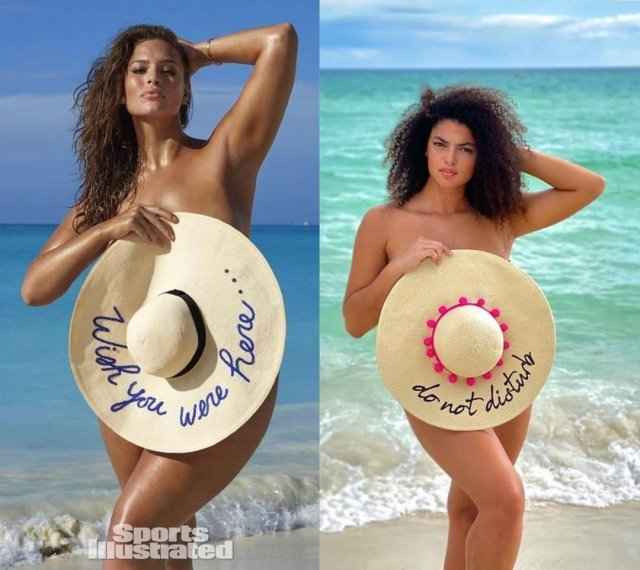 SwimsuitIconChallenge &#8212; девушки повторяют снимки моделей в бикини