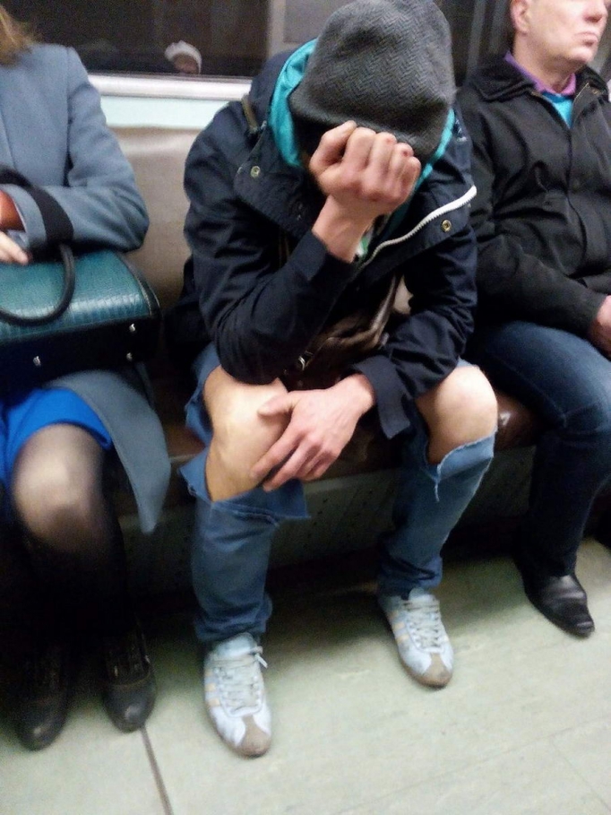 Необычные личности из российского метро