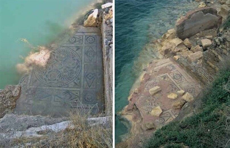 В Турции обнаружены древние мозаики