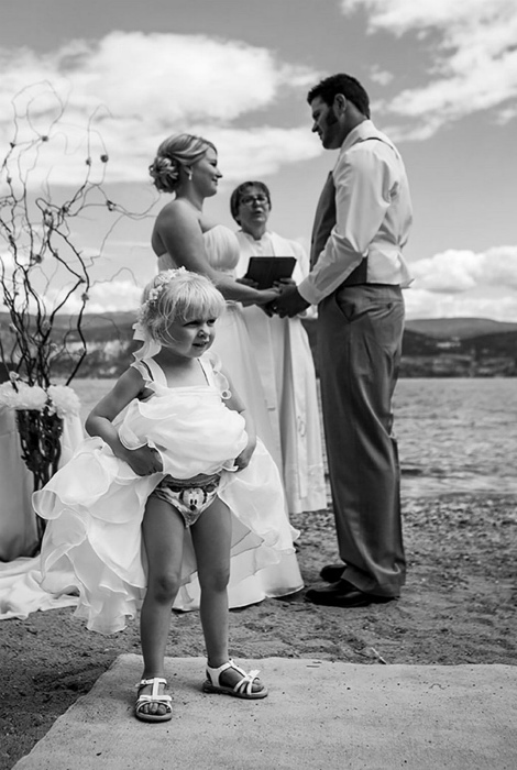 Подборка смешных ситуаций с детьми на свадебной церемонии