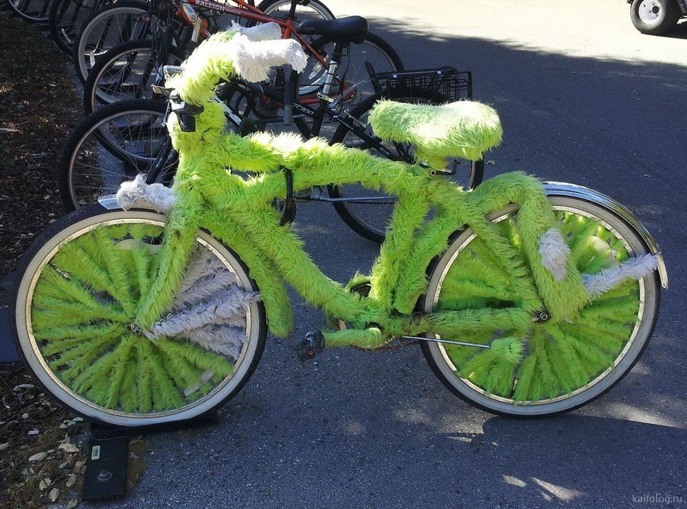 Фото подборка необычных и забавных велосипедов