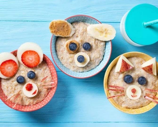 Интересные завтраки для детей и взрослых