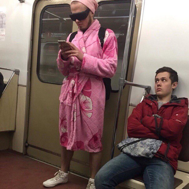 Странное и смешное московское метро