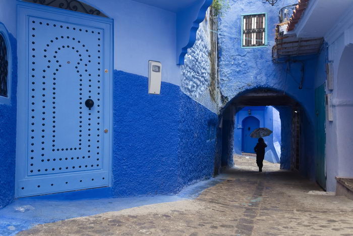 Старый марокканский город в горах