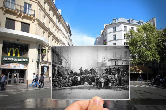 Старый Париж и современность