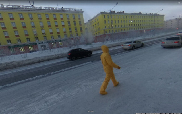 Всё самое странное и прикольное с Google Street View