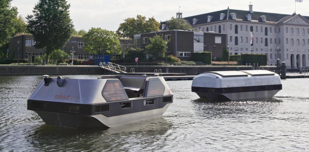 В Амстердаме запустили первое в мире беспилотное водное такси